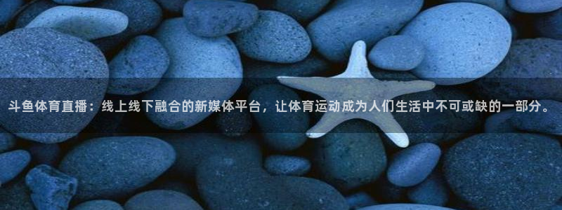 斗鱼体育直播：线上线下融合的新媒体平台，让体育运动成为人们生活中不可或缺的一部分。